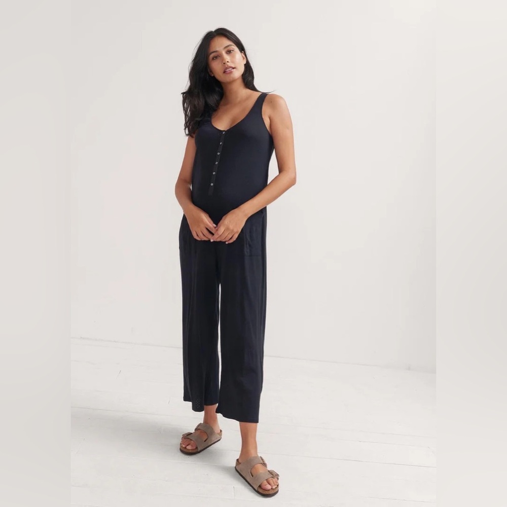 Hatch x Free People Black Jumpsuit